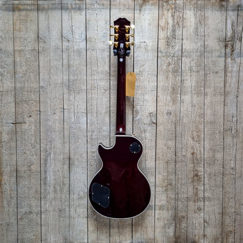 Intensief Schrijft een rapport Ster Jerry Cantrell Wino Les Paul Custom Dark Wine Red elektrische gitaar