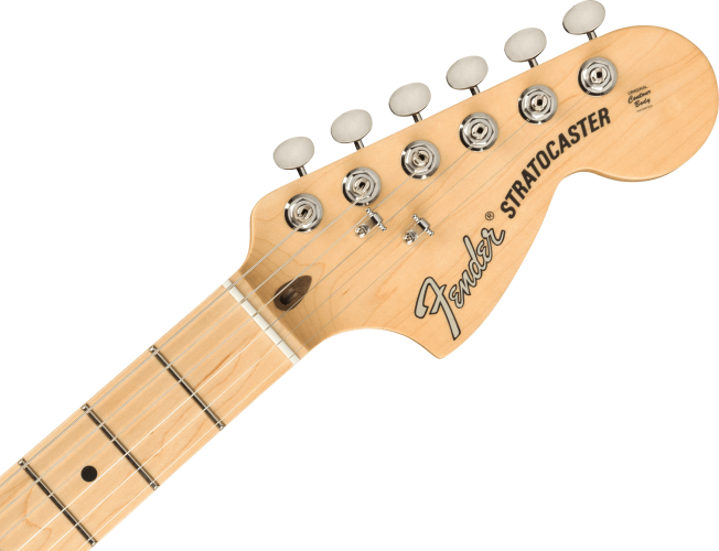 zijn God wees gegroet Fender American Performer Stratocaster HSS Maple Black