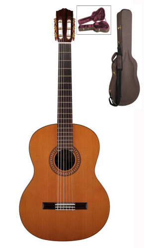stilte Indiener Verknald Klassieke gitaar - massief ceder - met luxe koffer | SC-60-C | 29792